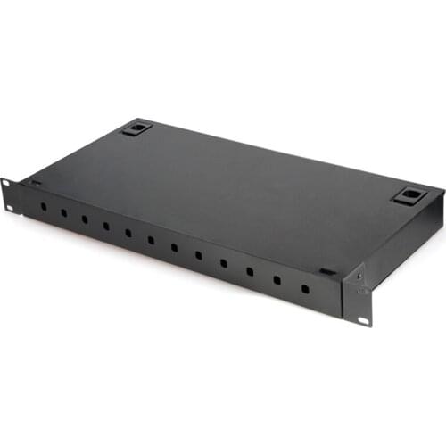 Fiber optic terminal box 12 core FC ST without adapter pigtail 12 Ports FTTH Fiber optical Patch Panel OEM distribution frame