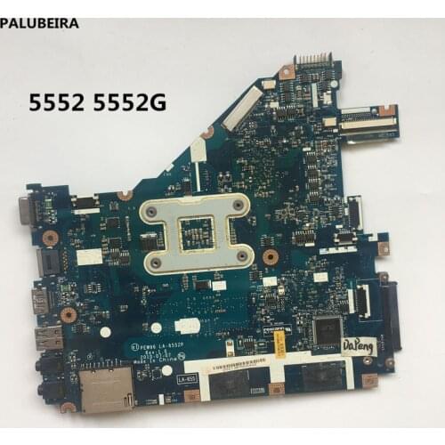 PALUBEIRA MB.R4602.001 Laptop Motherboard for ACER Aspire 5552 5552G NV50A MBR4602001 PEW96 LA-6552P Fully working