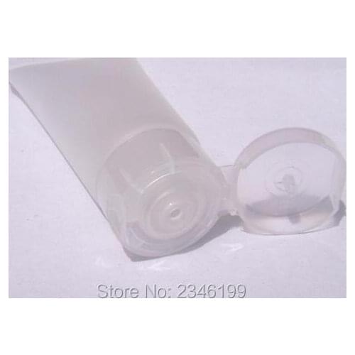 50G 50ML Plastic Hose Soft Bottle, Frost Tube With Flip Open Screw Cap, Plastic Cosmetic Skin Care Cream Bottle, 100pcs/lot