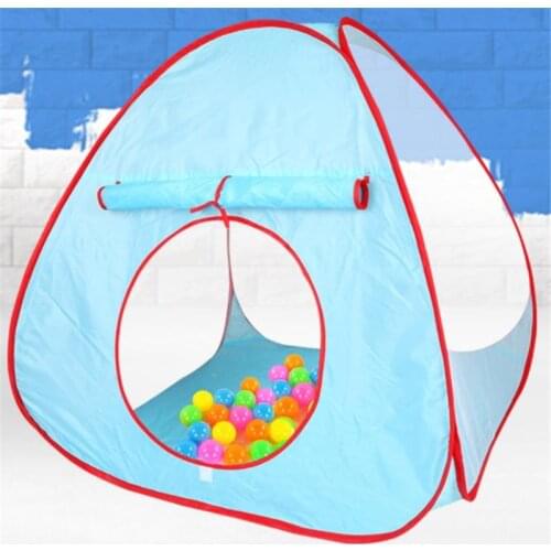 Portable Kids Play Tent Children Indoor Outdoor Ocean Ball Pool Folding Cubby Toys Castle Enfant Room House Gift For Kids