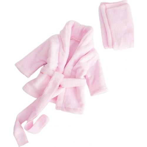 Photography Props Funny Comfortable Infant Costume Newborn Baby Scarf Bathrobe for Shower Newborn Photography Props
