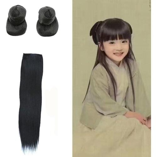 Shaped princess cosplay hair for girls photograph supplies lovely cosplay for kids vintage hair accessories princess cosplay
