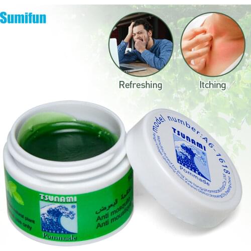 1pcs Thailand Green Herbal Ointment Cool Oil Cold Headache Dizziness Sunburn Muscle Rub Aches Pain Relief Cream Skin Care P0080