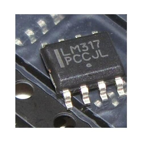 10pcs/lot LM317 LM317LD LM317DR LM317LM LM317LDR2G SOP-8 Voltage Regulator IC