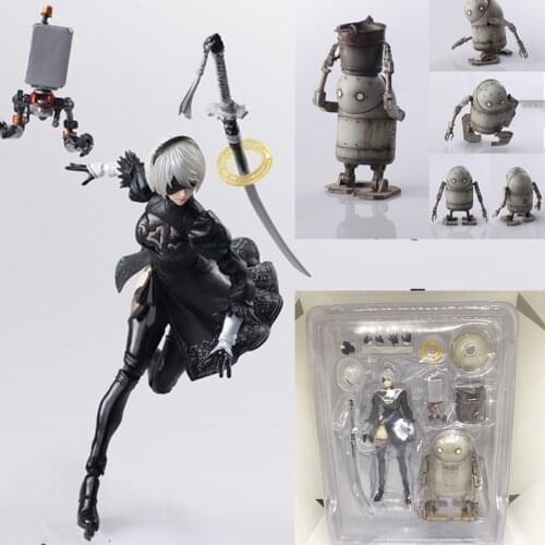 2 Type NieR Automata YoRHa No. 9 Type S No. 2 Type B 2B Action Figure Doll Model Toy Christmas Gift