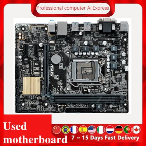For Asus B150M-K D3 Desktop Motherboard Socket LGA 1151 DDR3 B150 SATA3 USB3.0 Motherboard