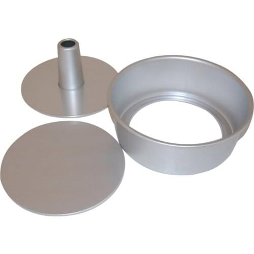 Homemade Cakes Alloy Chiffon Cake Mold Angel Food Pan with Hook 6 inch 8 Inch