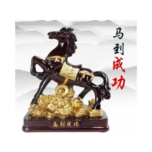 House works art Geomantic water living room wine cabinet office attracting wealth gifts Home decoration crafts statue