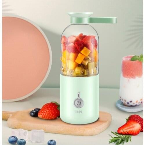 Small portable multi-function large capacity battery household electric juicer J03
