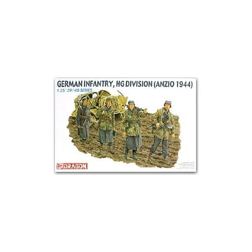 1/35 scale model Dragon 6158 German Air Force Herman Goring Armored Division infantry Anzio 1944