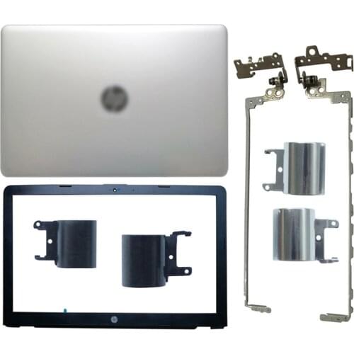 NEW Laptop Case LCD Back Cover/Front Bezel/Hinges/Hinges Cover For HP Pavilion 15-BS 15T-BS 15-BW 15Z-BW 924892-001 Silver