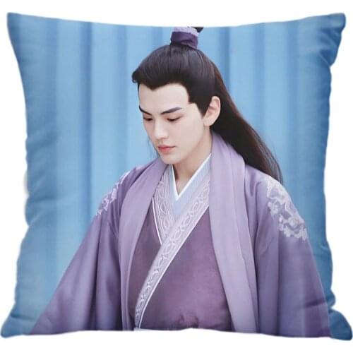 Bi Wenjun Hug Pillowcase Pretty Scholar Yu Lexuan Same Paragraph Star Photo Poster Cushion Cover Surrounding Souvenir Home Deco