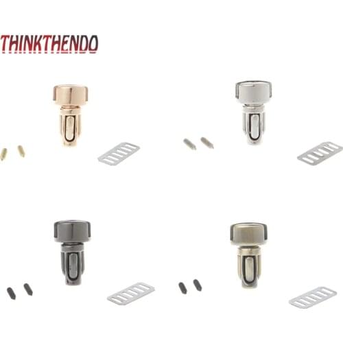 Durable Metal Clasp Turn Lock Twist Lock for DIY Handbag Bag Purse Hardware F3MD