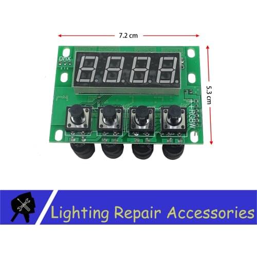 Led Par Light Motherboard Use for 18x12w 24x12w 12x12w RGBW 4in1 Led Stage Light Waterproof IP65 or IP33 Repair Spare Parts