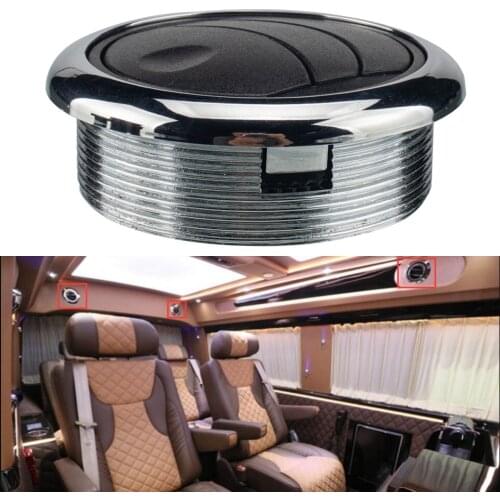 Universal Round Bus Ceiling Air Conditioning Vent Bus Air Conditioning Vent Passenger Car Air Outlet Vent Replacement Parts