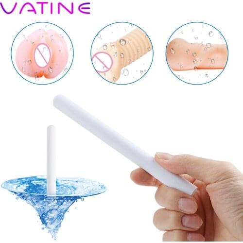 VATINE Diatomite Deodorization Drying Rod Masturbation Care Tool Water Absorption Rod Male Masturbator Cleaning Rod