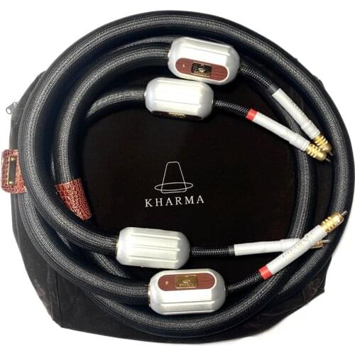 Hi-end Kharma Enigma Extreme Signature EES RCA interconnect cable for audiophile Amplifier CD Player