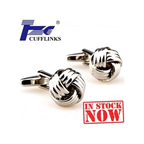 TZG00164 Knots Cufflink Cuff Link 2 Pairs Free Shipping Promotion