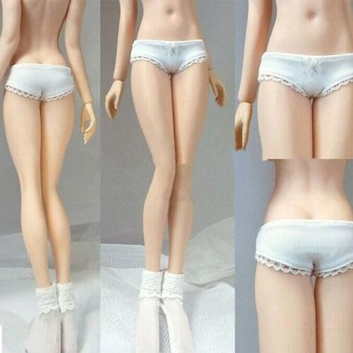 1/6 Female Clothes Accessory model White Lace Underwear Sock Clothing for 12'' Female Girl Action Figure Action Body