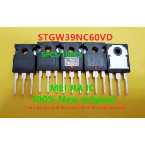 100% New original Import IGBT STGW39NC60VD tube transistor GW39NC60VD