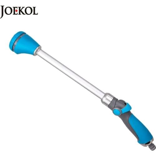 Aluminum 8 Functions Garden Hose Water Gun Car Wash High Pressure Washer 49cm Jet Nozzle Sprayer Watering Spray Sprinkler