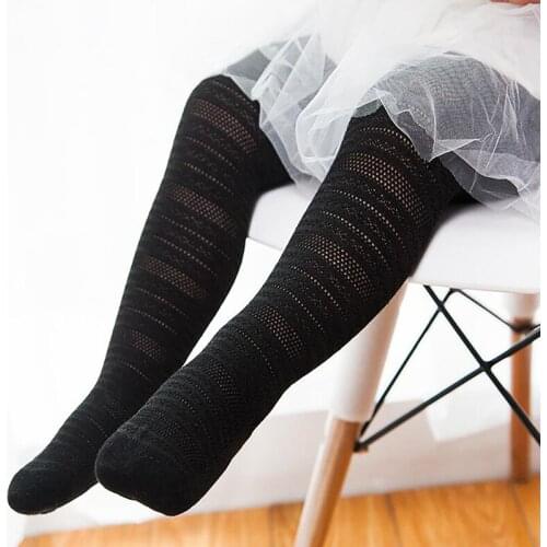 2020 New Special Spring And Summer New Thin Baby Infant Newborn Tights Without Bones Striped Mesh Boys Girls Pantyhose Stockings
