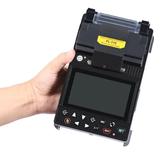 FL-115 Hot-melt Multi-function FTTH fusion splicer FL-115 Fiber optic splicing machine melt mini size English menu