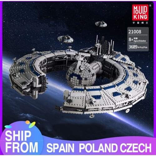 Mould King Building Blocks Star plan The Class Battleship Droid Control Ship model Assemble bricks Kids Toys Christmas Gifts
