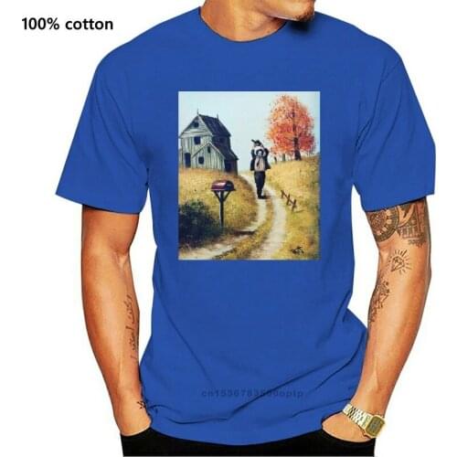 CLASSIC 1970S HORROR MOVIE LEATHER FACE PAINTING MENS Tops Tee T Shirt MANY OPTIONS T-Shirt Custom Graphic