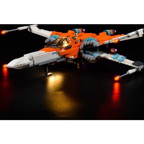 Led Light Kit For 75273 Poe Damerons X-wing Fighter (not include blocks set)