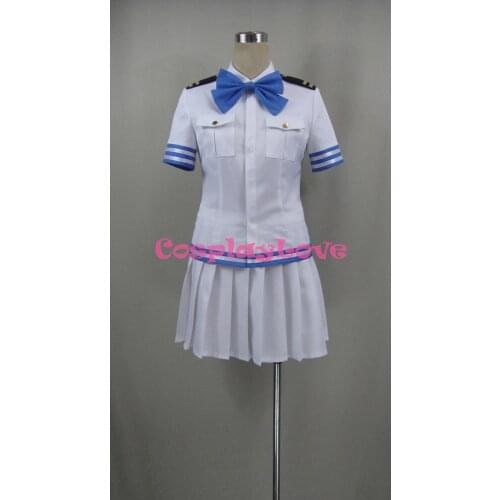 Arpeggio of Blue Steel Kotono Amaha Cosplay Costume School Unifrom Halloween Christmas Costumes