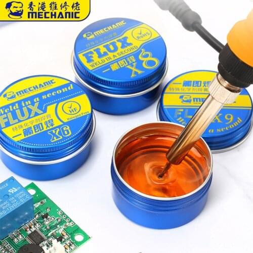 MECHANIC Rosin Flux Soldering Paste LEAD-FREE BGA Solder Flux Electric Soldering Iron Welding Fluxes For PCB/BGA/PGA/SMD