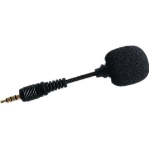 Mini 3.5mm Jack Microphone Stereo Mic For Recording Mobile Phone Studio Interview Microphone 3 pin For smartphone