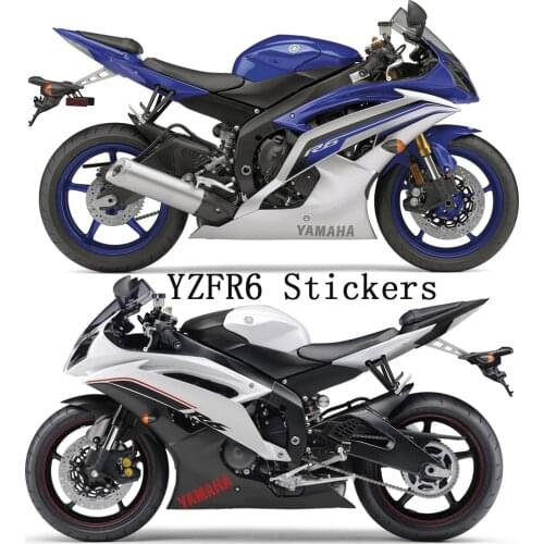 Tank Pad For YAMAHA YZF-R6 YZF R6 YZFR6 Stickers Decal Knee Fuel Protector Emblem Badge Logo Accessory 2016 2017 2018 2019 2020