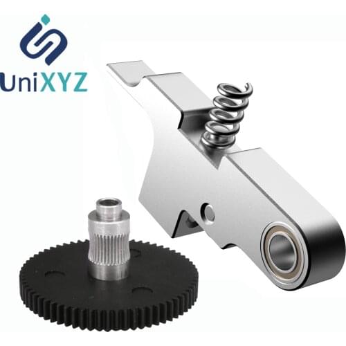 For Artillery Sidewinder x1 Extruder Idler Arm and Gear with 66 Teeth Titan Aero Extruder Feeder Parts 1.75mm