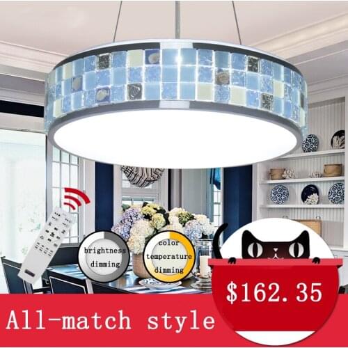 Mediterranean master bedroom lamps living room bedroom lighting warm study balcony corridor dining room Acrylic Light For Home
