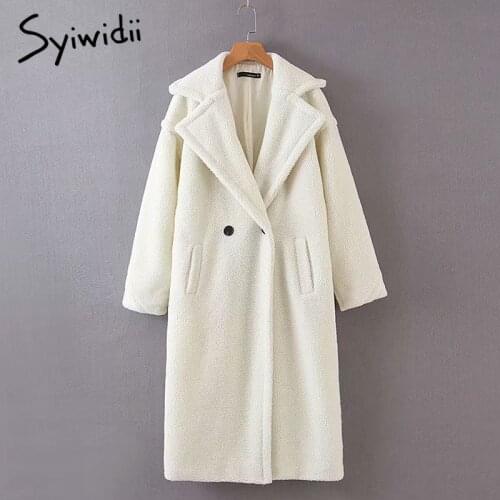 Syiwidii Women's Jackets With Fur