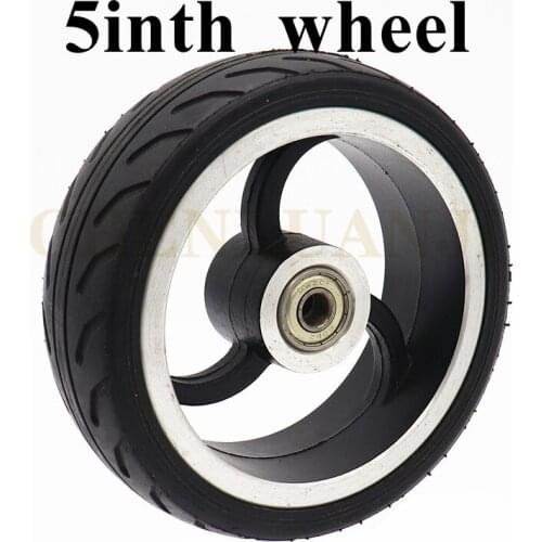 High-quality 5 inch Solid wheels Fast wheel F0,jackhot,Nes carbon fiber scooter solid tire Alloy rim