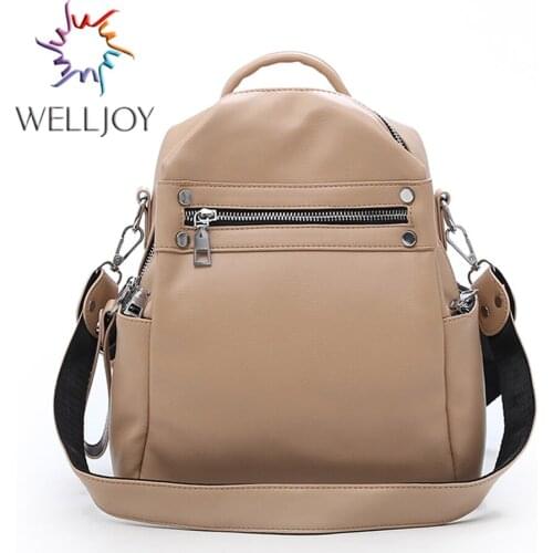 Women Backpack Female 2021 New Shoulder Bag Multi-purpose Casual Fashion Ladies Small Backpack Travel Bag For Girls Backpack