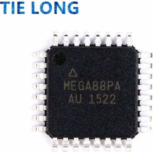 5pcs/lot ATMEGA88PA-AU ATMEGA88PA ATMEGA88 QFP-32 In Stock IC