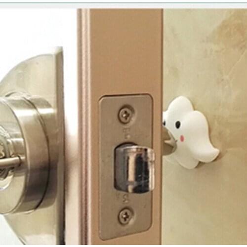 3Pcs Door Doorknob Back Wall Protector Child Safety Protection