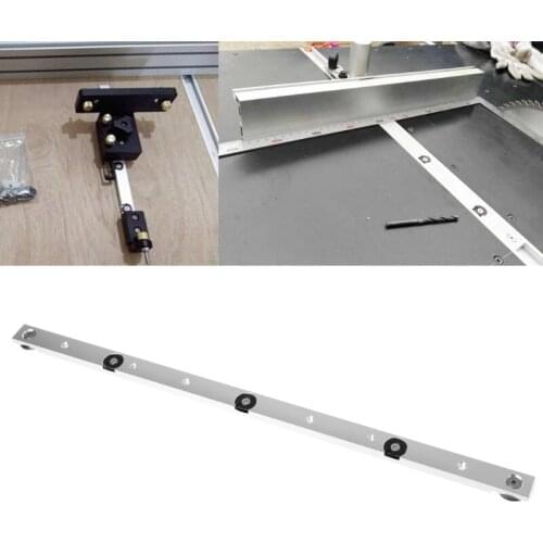 400/450/600mm T-tracks Aluminum Slot Miter Track Jig Fixture For Router Table Bands