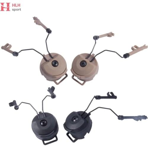AAA Tactical FAST Helmet Accessories Helmet RAIL ADAPTER SET Peltor Comtac Headset Ops-Core Helmet ARC Rail Adapter for C1 C2 C3