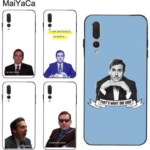 Michael Scott The Office Case for Huawei P30 Pro P20 P40 Mate 20 Lite P Smart 2019 Nova 5T Honor 8A 8X 9X 10i 20