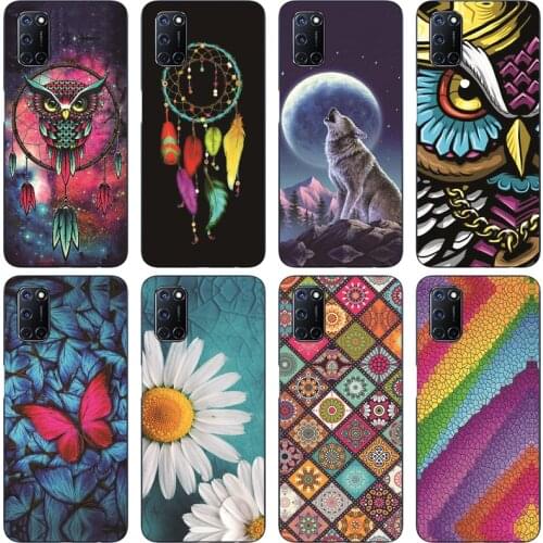 Phone Cover For OPPO A 52 72 92 Case For OPPO A52 Case A92 A72 Case 6.5" Silicon Soft TPU Back OPPOA92 OPPOA72 OPPOA52 Case Bag