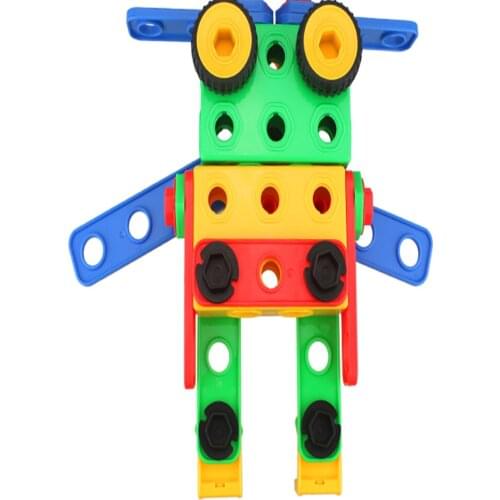 3-4-6-7 years old early teaching children building blocks construction toy screws totear kindergarten teaching aids gift