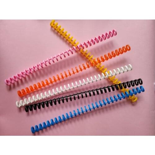 1pcs 30 Holes Loose Leaf Ring A5 Binders Hole Punch Bindings A4 Binding Rings B5 Plastic Binders Plastic Rings Loose Leaf Binder
