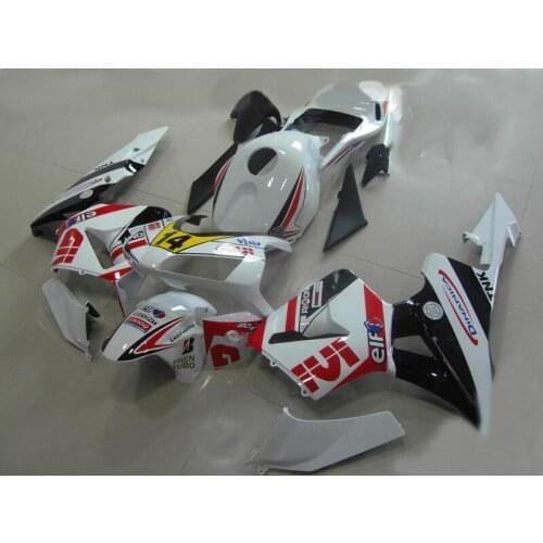 Motorcycle Fairing Kit for HONDA CBR600RR 03 04 CBR 600RR F5 2003 2004 CBR600 ABS White red black Fairings set+7gifts HY18
