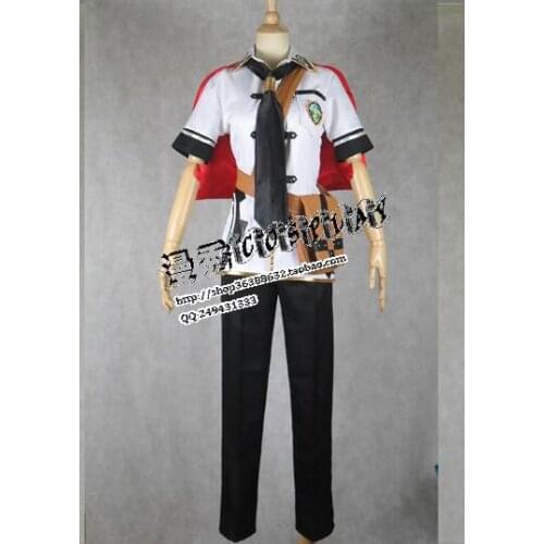 2016 Final Fantasy Type-0 Trey Cosplay Costume Halloween Uniform