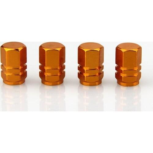 Tire Valve Stem Caps Golden Covers Automobiles Motorcycles Bicycles Trunks Wheel Tyre Accessories